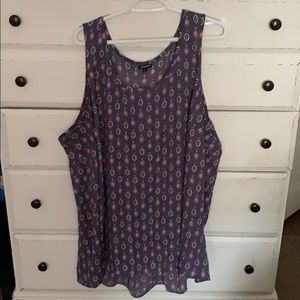 Torrid Chiffon Tank Top